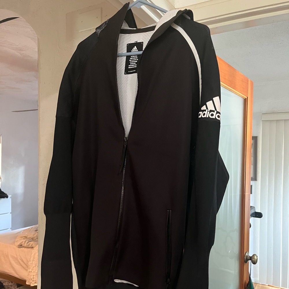 Adidas zip up sweatshirt